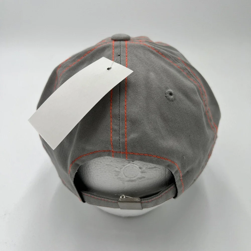Reebok Calgary Flames NHL Womens Gray Contrast Stitch Baseball Cap‎ Hat NEW